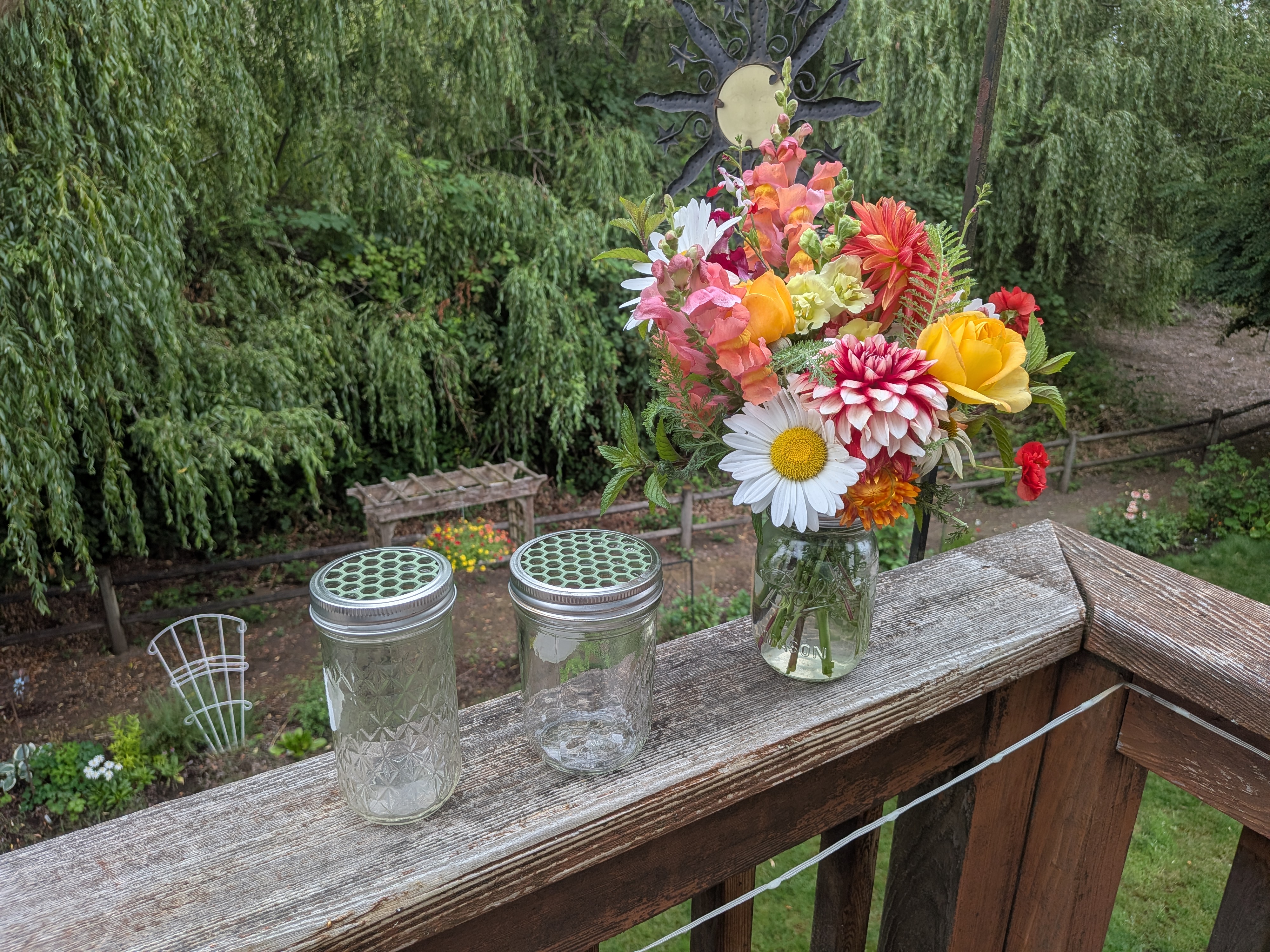 Bouquet arranged with a Bouquet Buddy